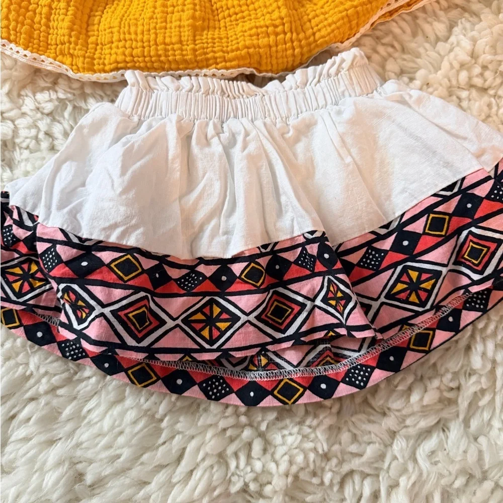 OshKosh B'gosh Yellow and White Kids Matching Set